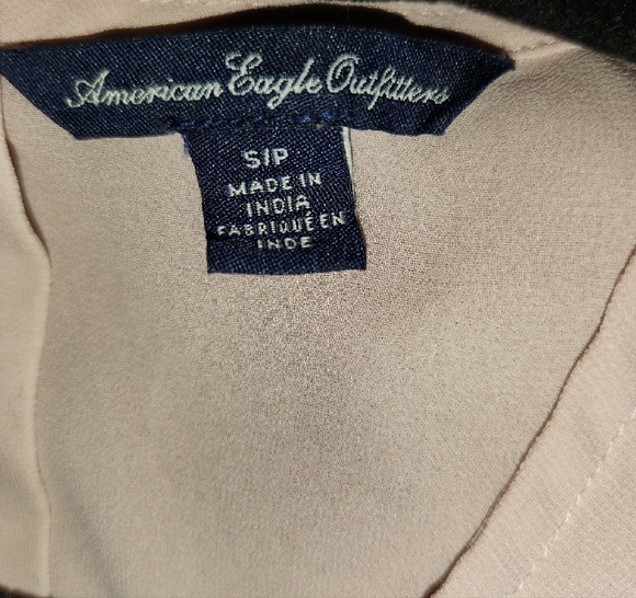 American Eagle Outfitters Beige Sequin Tank Top - Picture 3 of 3